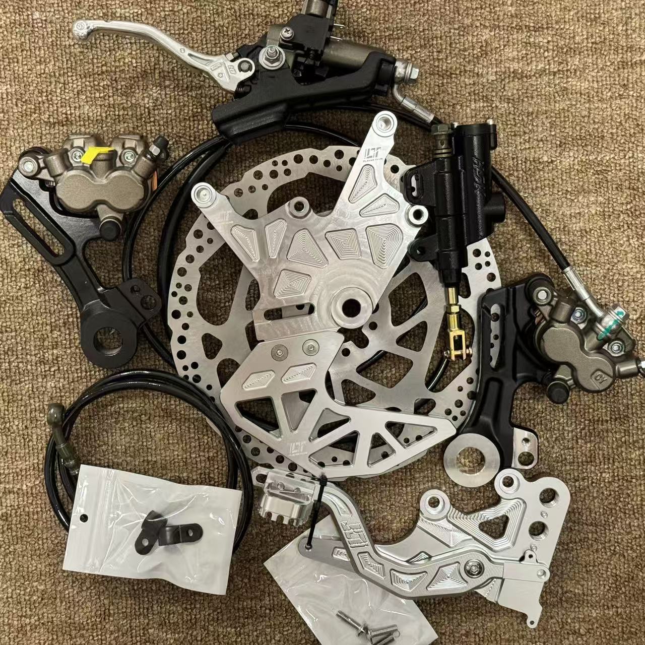 Brake Caliper - طقم حامل مزدوج للمكابح الخلفية القرصية