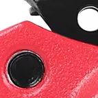 Front Rear Brake Caliper Bracket Kit - فرامل قرصية للسكوتر الكهربائي باللون الأحمر
