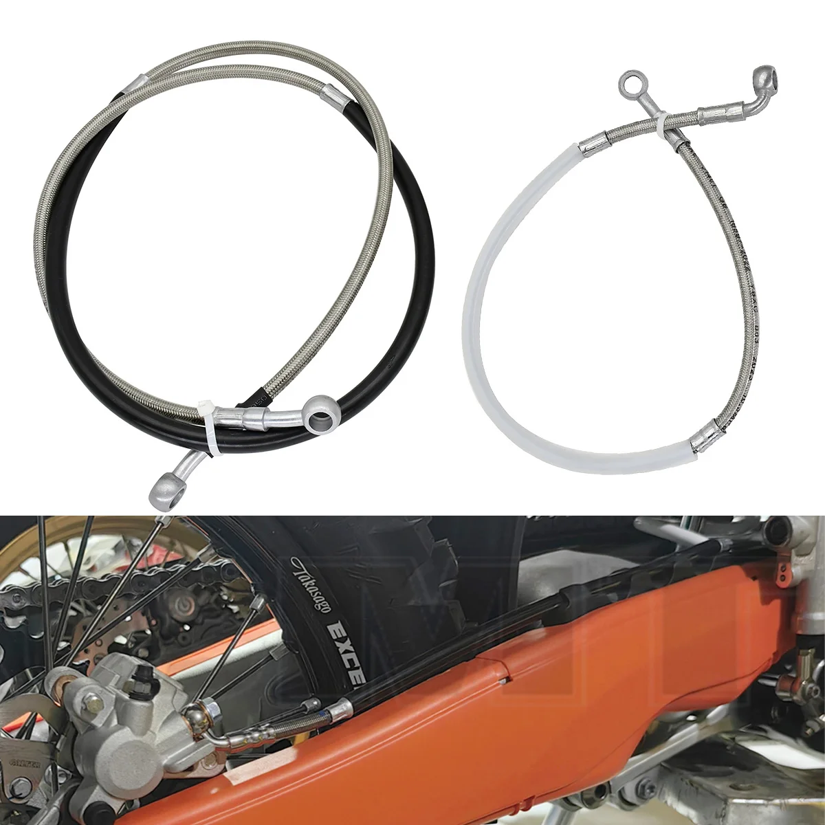 Motorcycle Brake Cable - خرطوم دراجة نارية أمامي أو خلفي