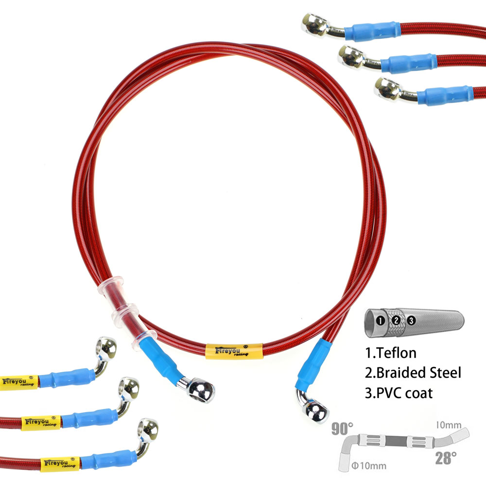 Brake Line Motorcycle - 400 مللي متر-2400 مللي متر خرطوم