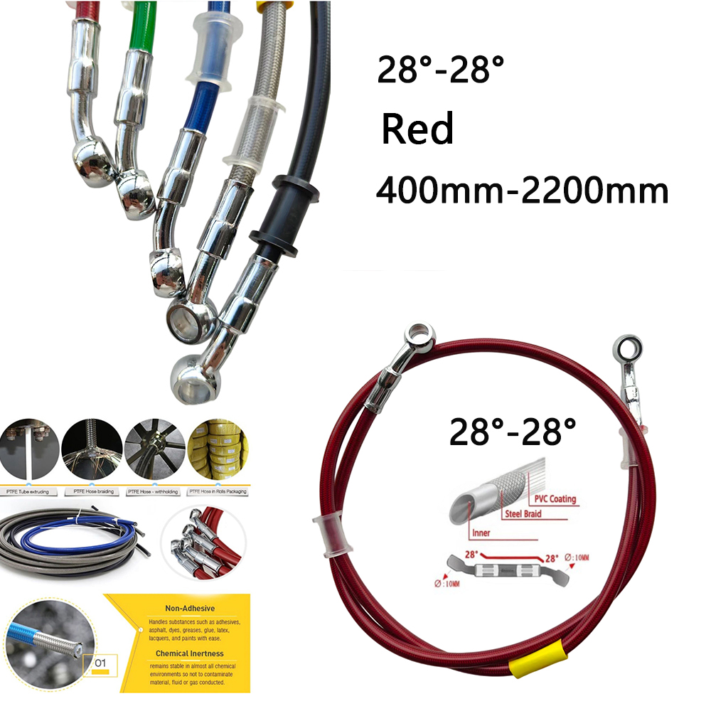 Motorcycle Brake Cable - خرطوم فرامل هيدروليكي عالمي للدراجات النارية