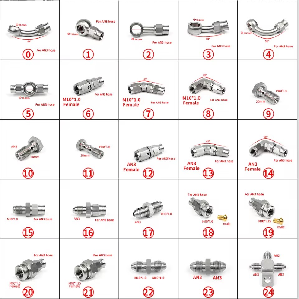 Brake Line Motorcycle - خرطوم زيت الفرامل الهيدروليكي للسيارات والدراجات