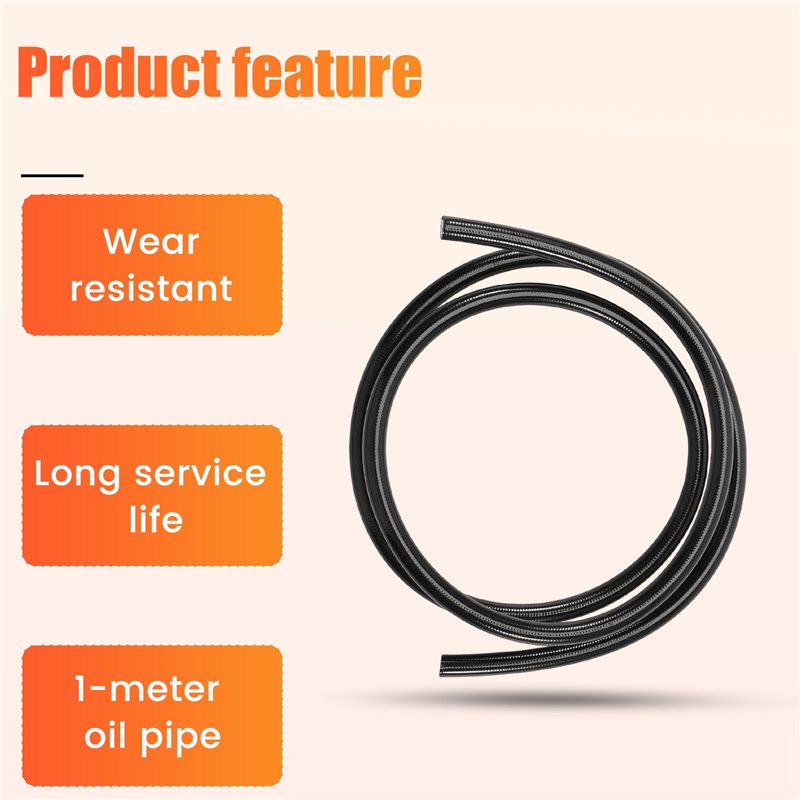 خرطوم فرامل دراجة نارية AN3 1M - مراجعة Brake Line Motorcycle وسعره