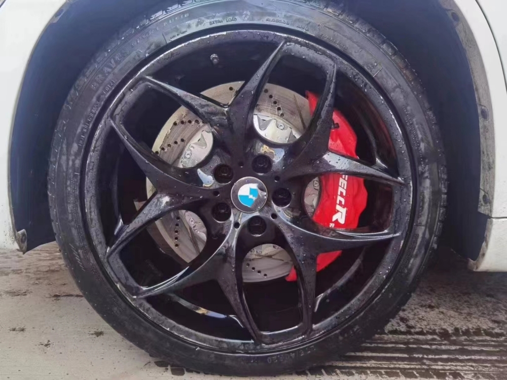 FECCR الجبهة 6 مكبس الفرجار ال - مراجعة Forged Front Brake Caliper 4 Piston وسعره