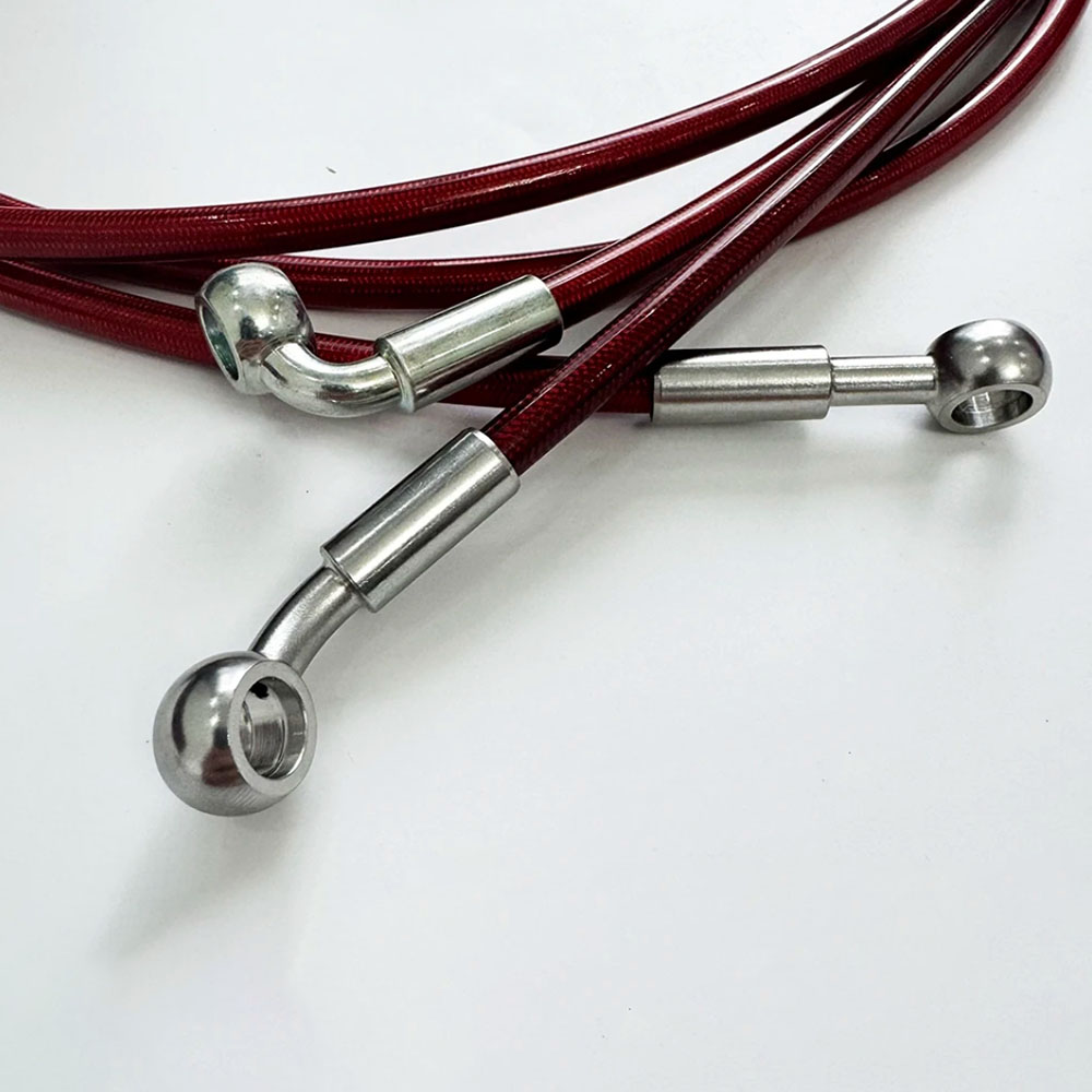 28-90 درجة 10 مللي متر البانجو - مراجعة Motorcycle Brake Cable وسعره