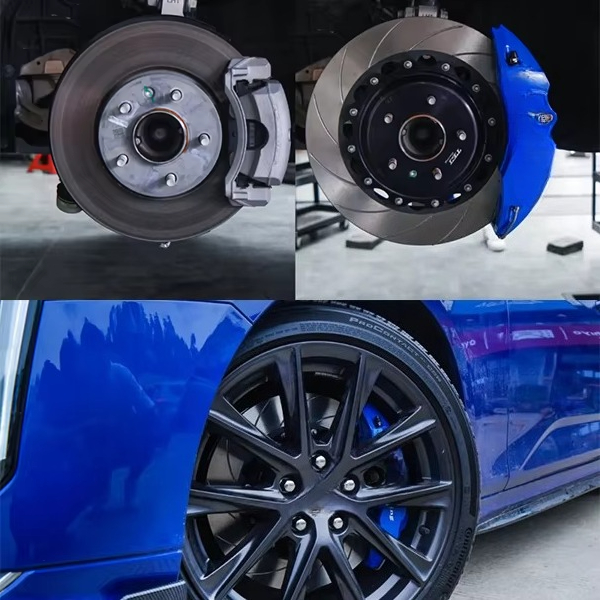 طقم فرامل أمامي كبير للسباقات  - مراجعة Brake Rotor وسعره