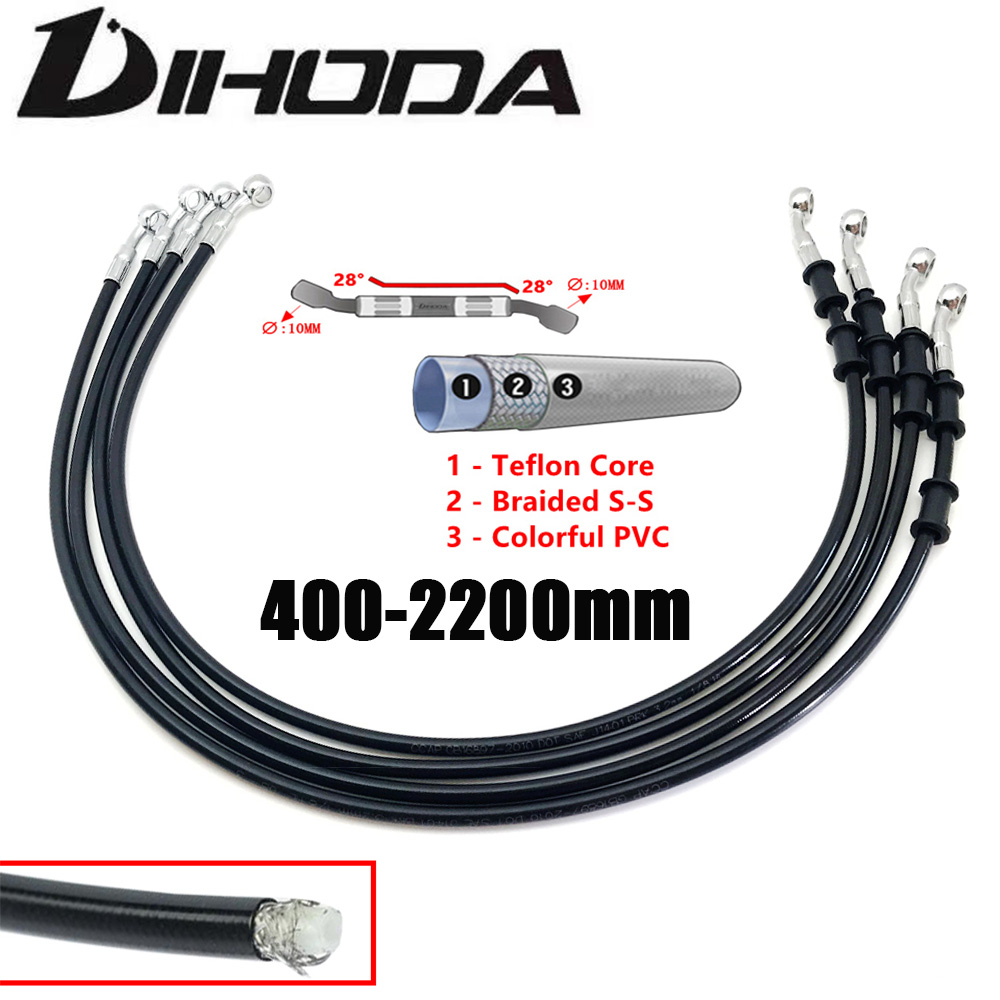خرطوم فرامل هيدروليكي للدراجات - مراجعة Brake Line Motorcycle وسعره