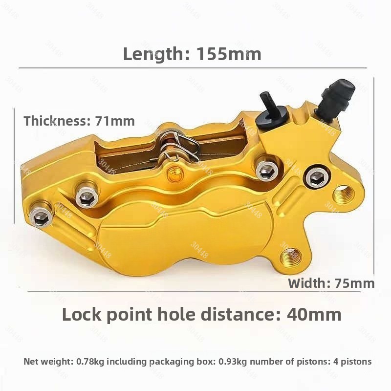 دراجة نارية CNC أربعة مكبس الف - مراجعة Brake Disc Motorcycle وسعره