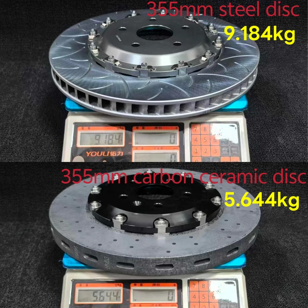 أقراص فرامل سيراميكية كربونية  - مراجعة Brake Rotor وسعره