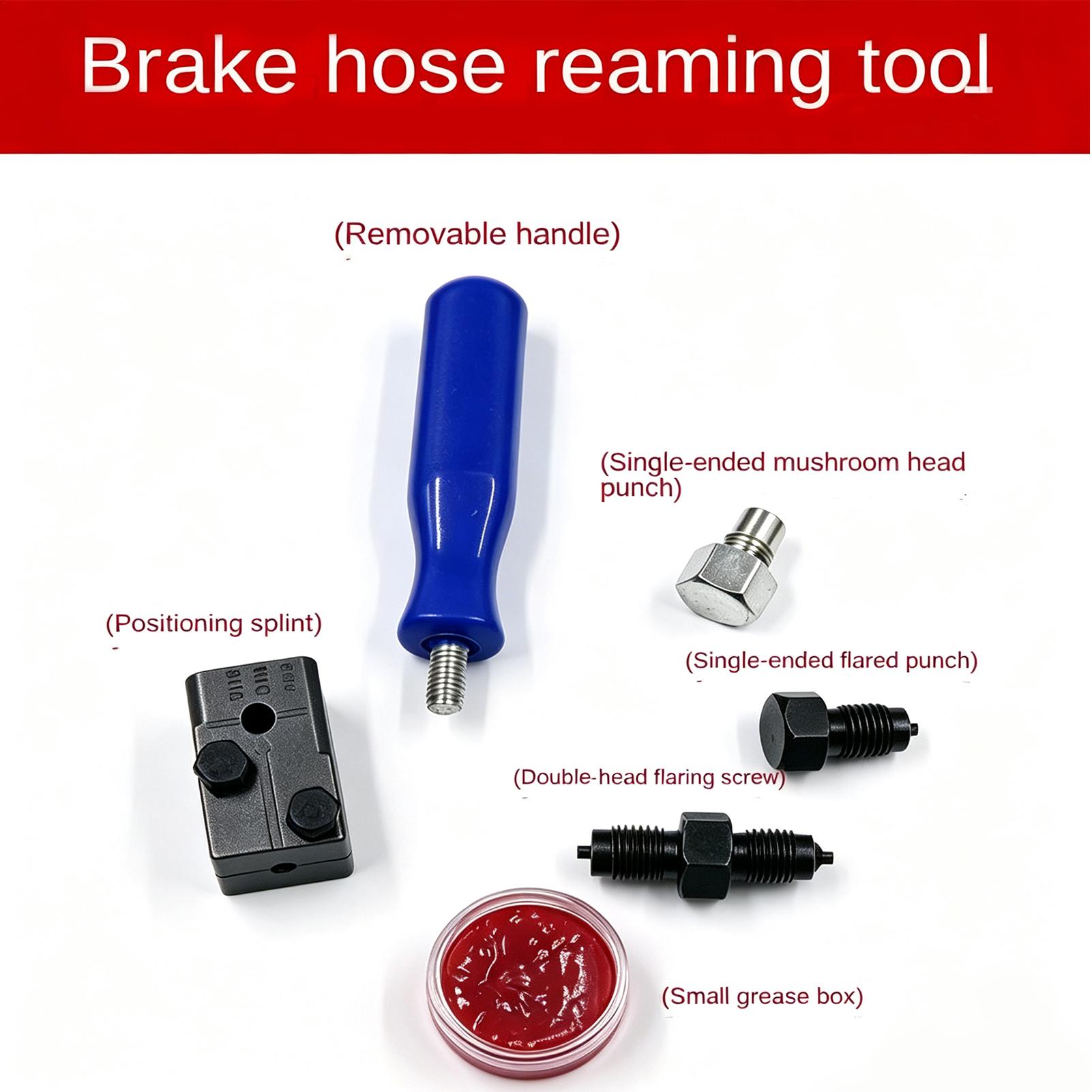 طقم أدوات توسيع خطوط الفرامل ا - مراجعة Brake Line Motorcycle وسعره