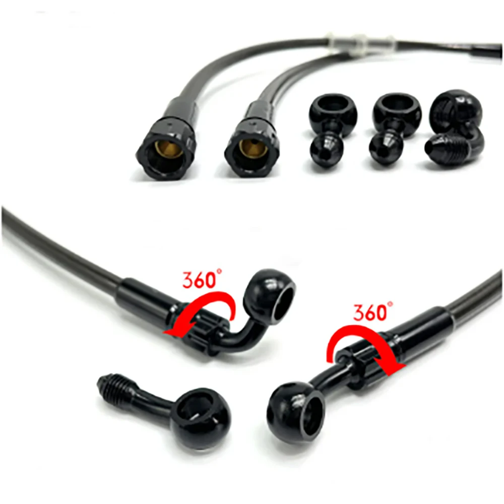 خرطوم فرامل دراجة نارية AN3 مض - مراجعة Brake Line Motorcycle وسعره