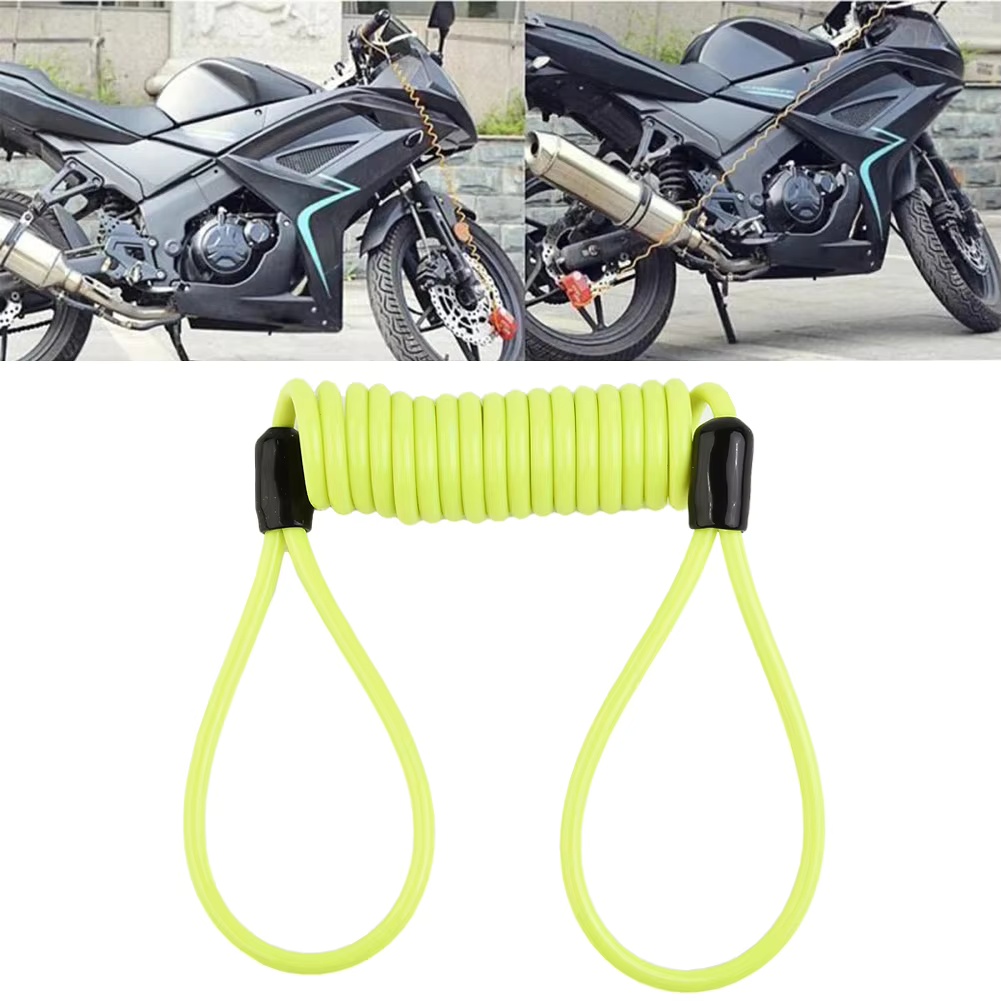 1.2 متر القرص قفل تذكير كابل م - مراجعة Brake Line Motorcycle وسعره