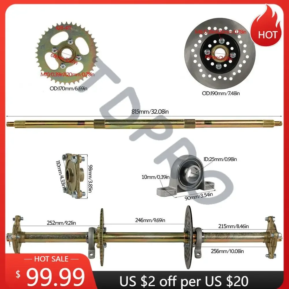 طقم TDPRO ، قرص الفرامل الدوار - مراجعة Brake Rotor وسعره