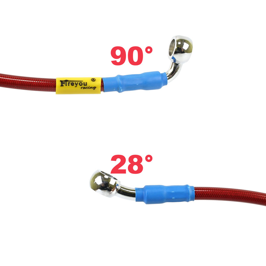 400 مللي متر-2400 مللي متر خرط - مراجعة Brake Line Motorcycle وسعره